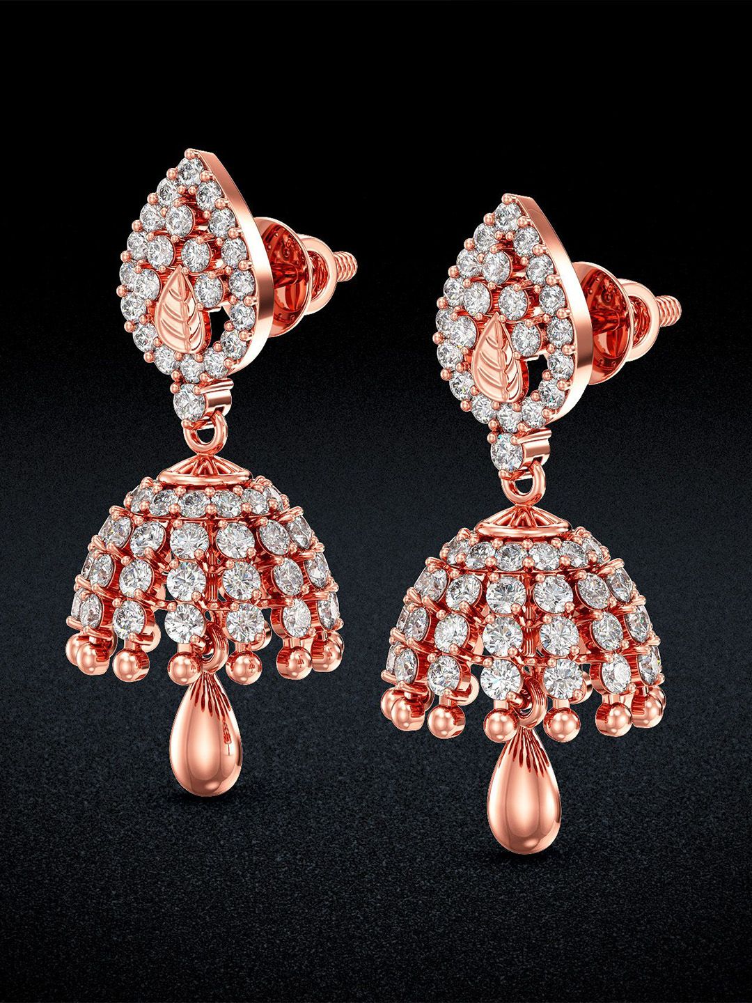 Joyalukkas Women Earrings Gold-image-40