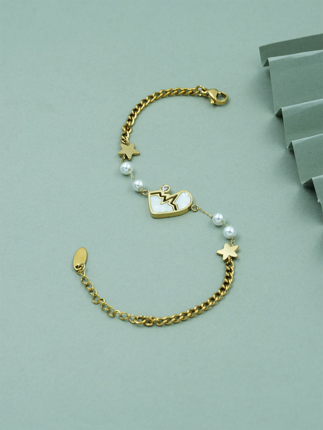 ARTKLIM Women Gold-Plated Link Bracelet-picture-12