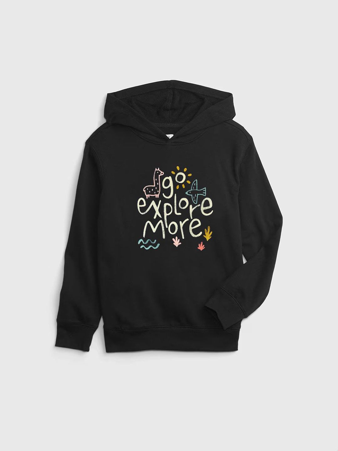 KIDDIEKISSES Unisex Kids Printed Hooded Sweatshirt-picture-14