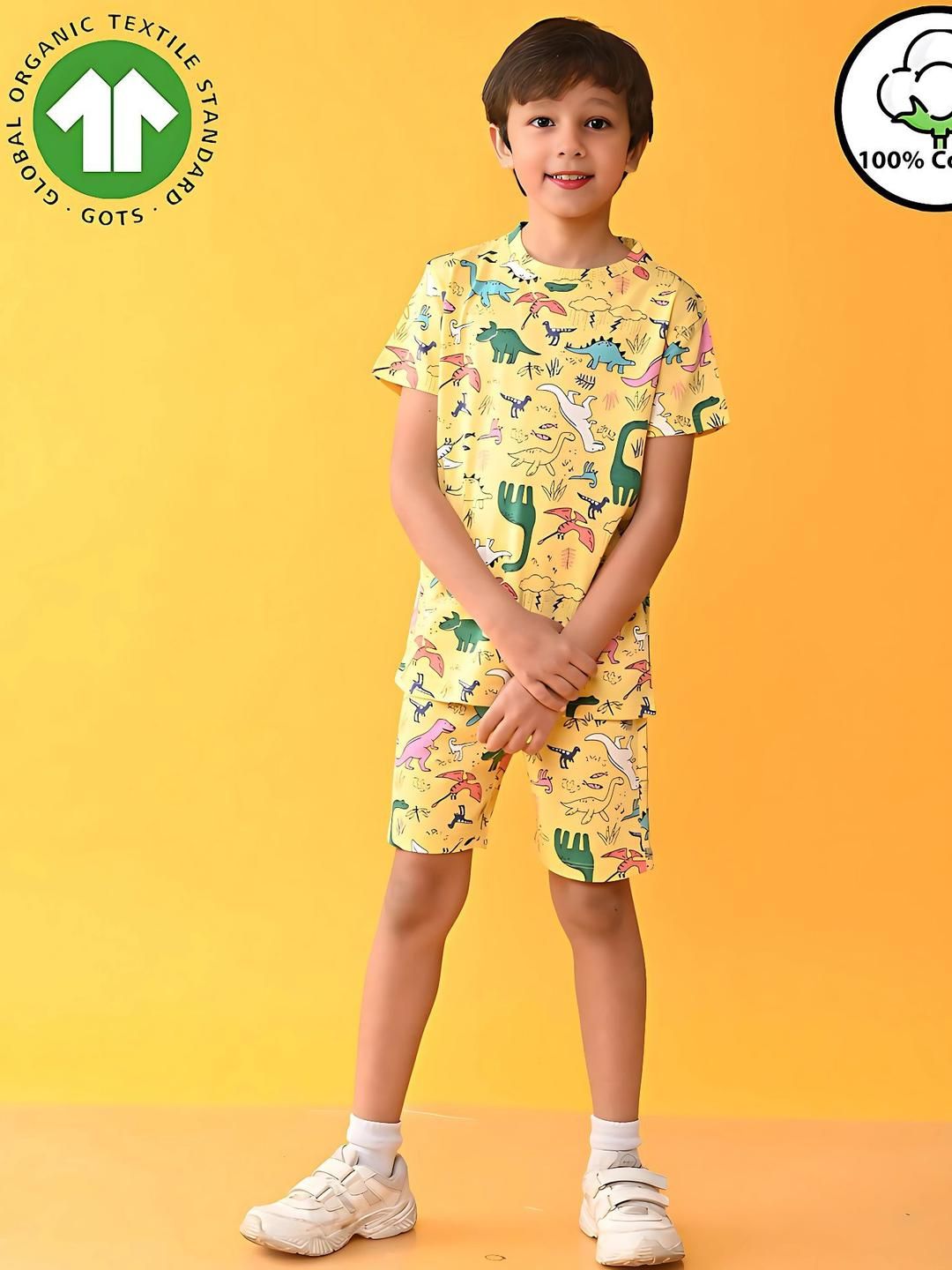 YK Boys Printed Night suit-picture-56
