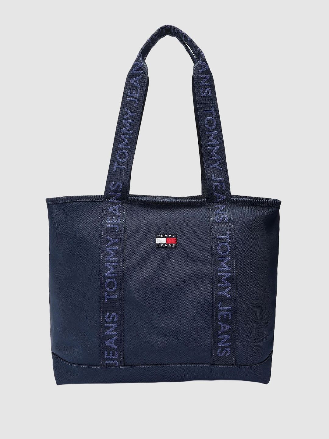 Tommy Hilfiger Women Brand Logo Printed Structured Tote Bag-picture-31