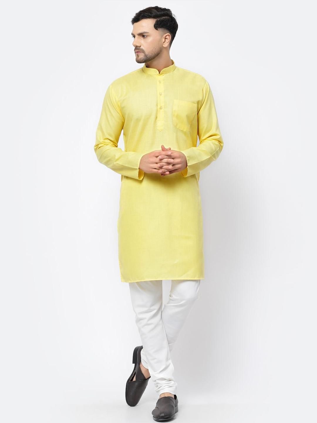 TS LIFESTYLE Men Striped Thread Work Kurta-picture-22