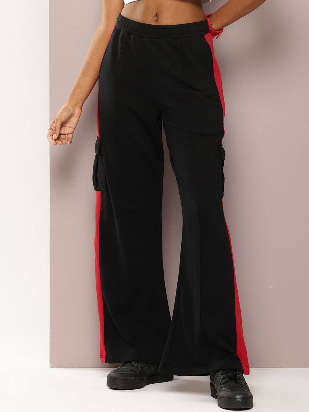 DILLINGER Women Relaxed Fit Mid-Rise Trousers-picture-34