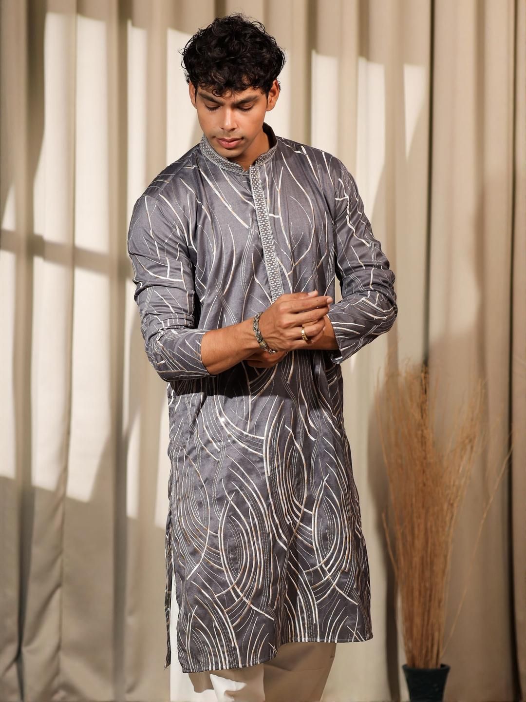 Rawayi Men Printed Kurta-picture-37