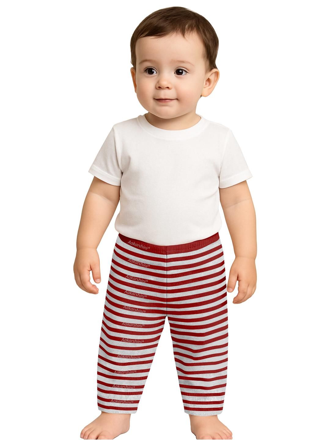 Aakarshini Kids Red Casual Pyjama Set-picture-23