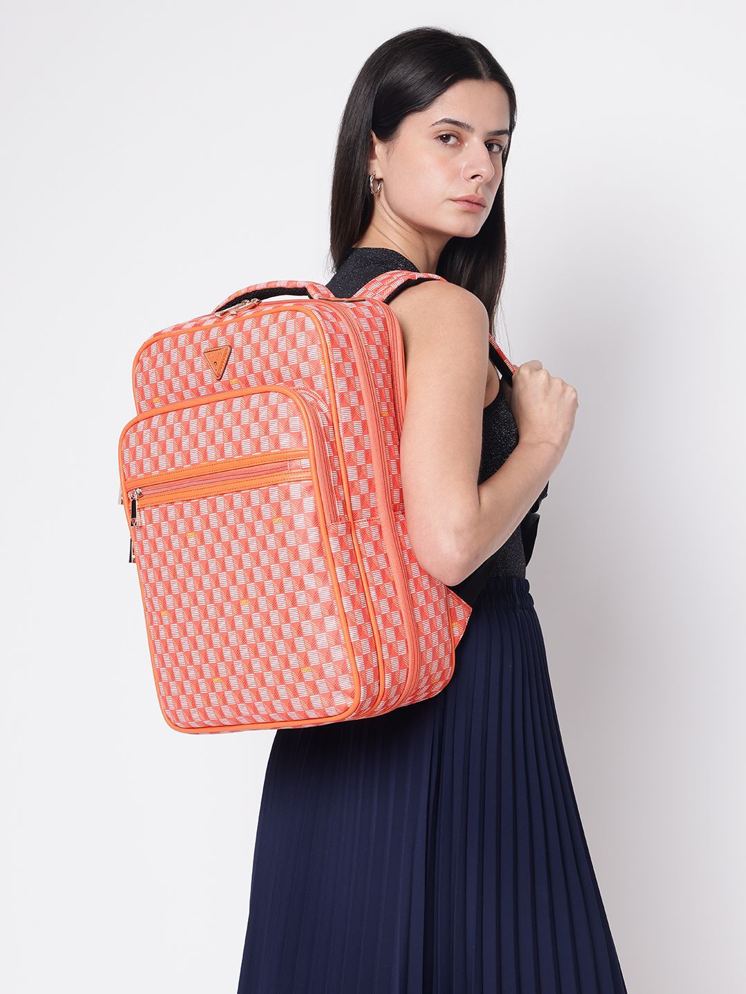 GUESS Women Geometric Backpack-picture-18