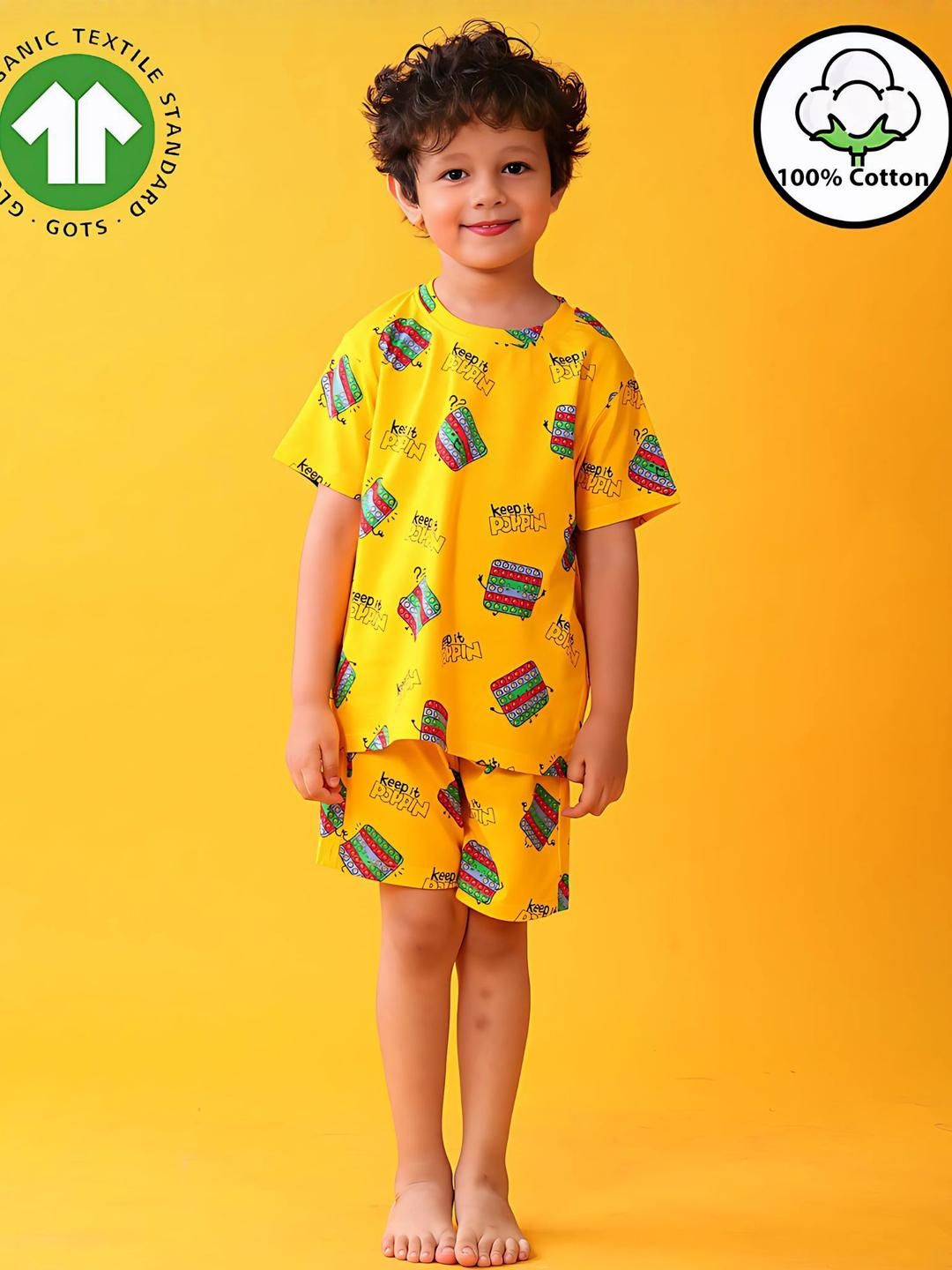 YK Boys Printed Night suit-picture-44