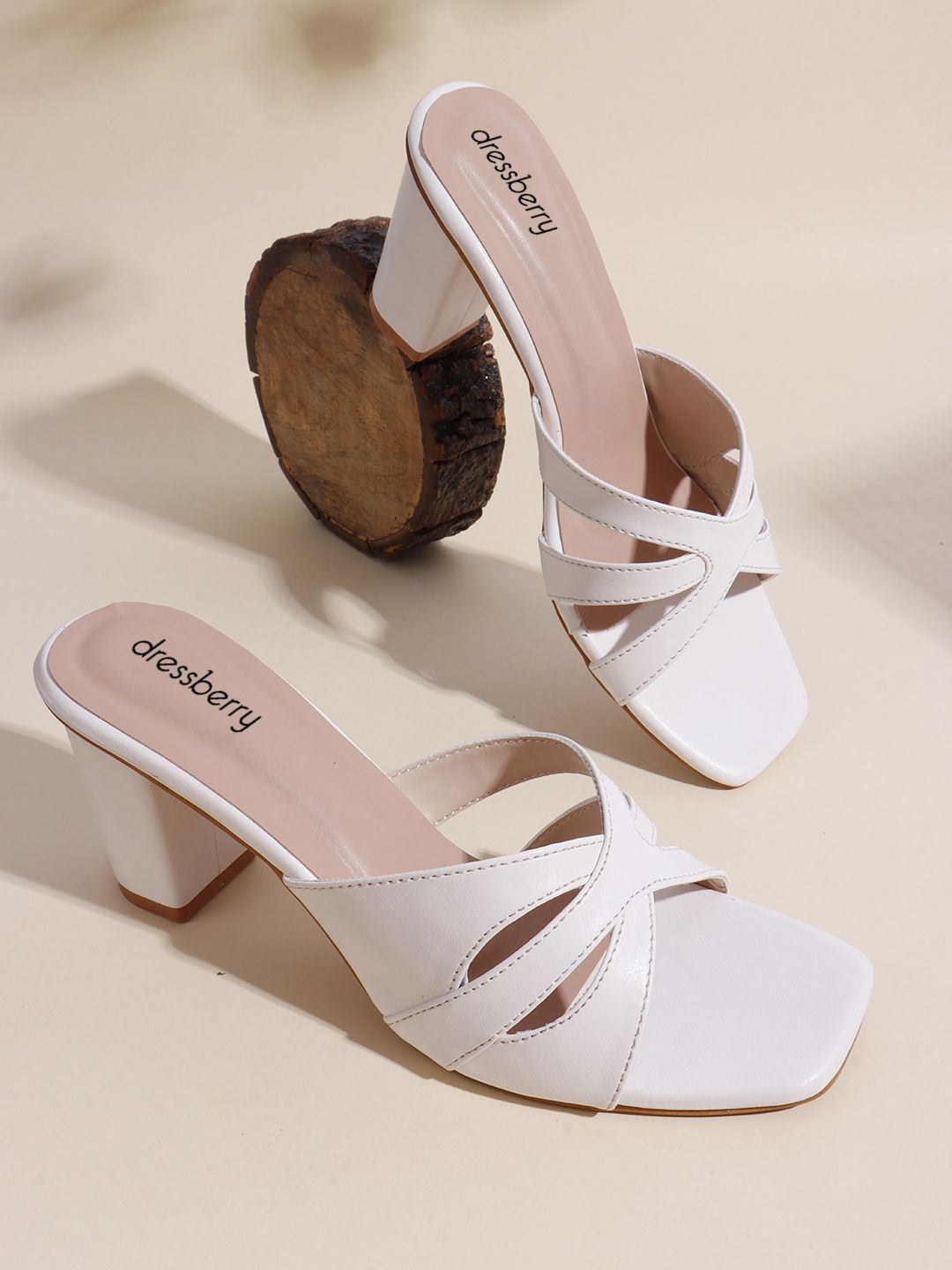 DressBerry Party Block Sandals-picture-38
