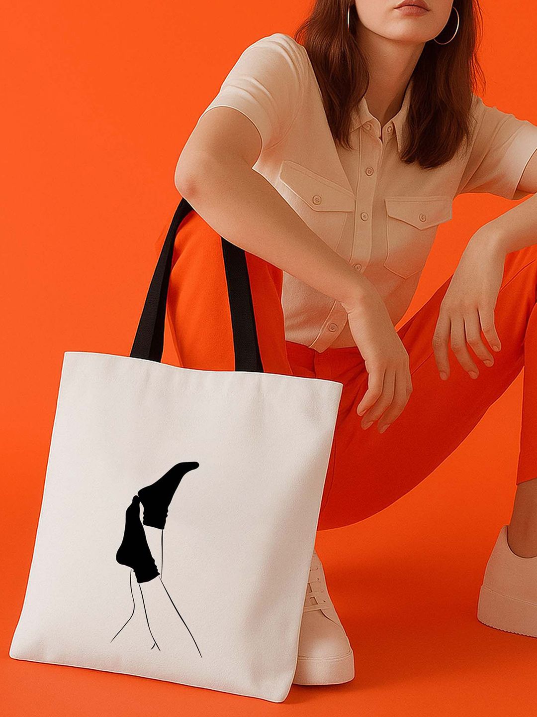 ARTBUG Printed Shopper Tote Bag-picture-30