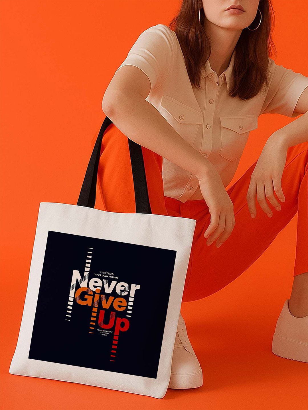 ARTBUG Printed Shopper Tote Bag-picture-13