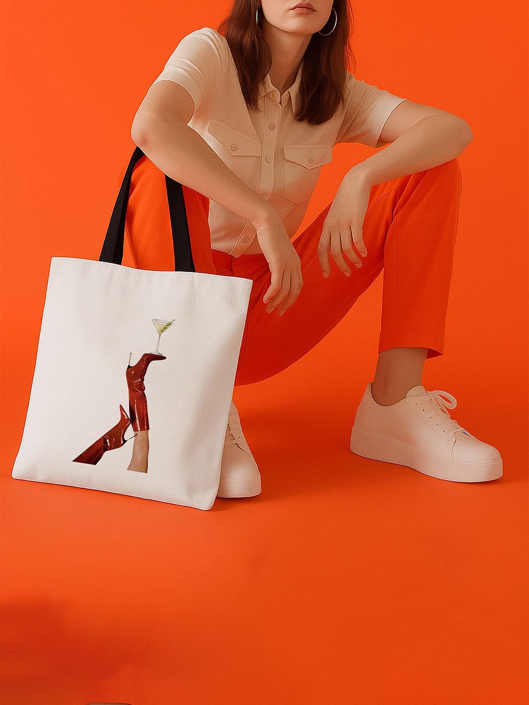 ARTBUG Printed Shopper Tote Bag-picture-22