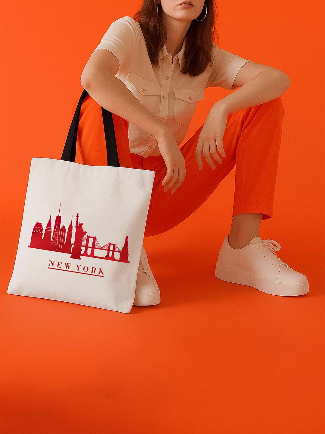 ARTBUG Printed Shopper Tote Bag-picture-14