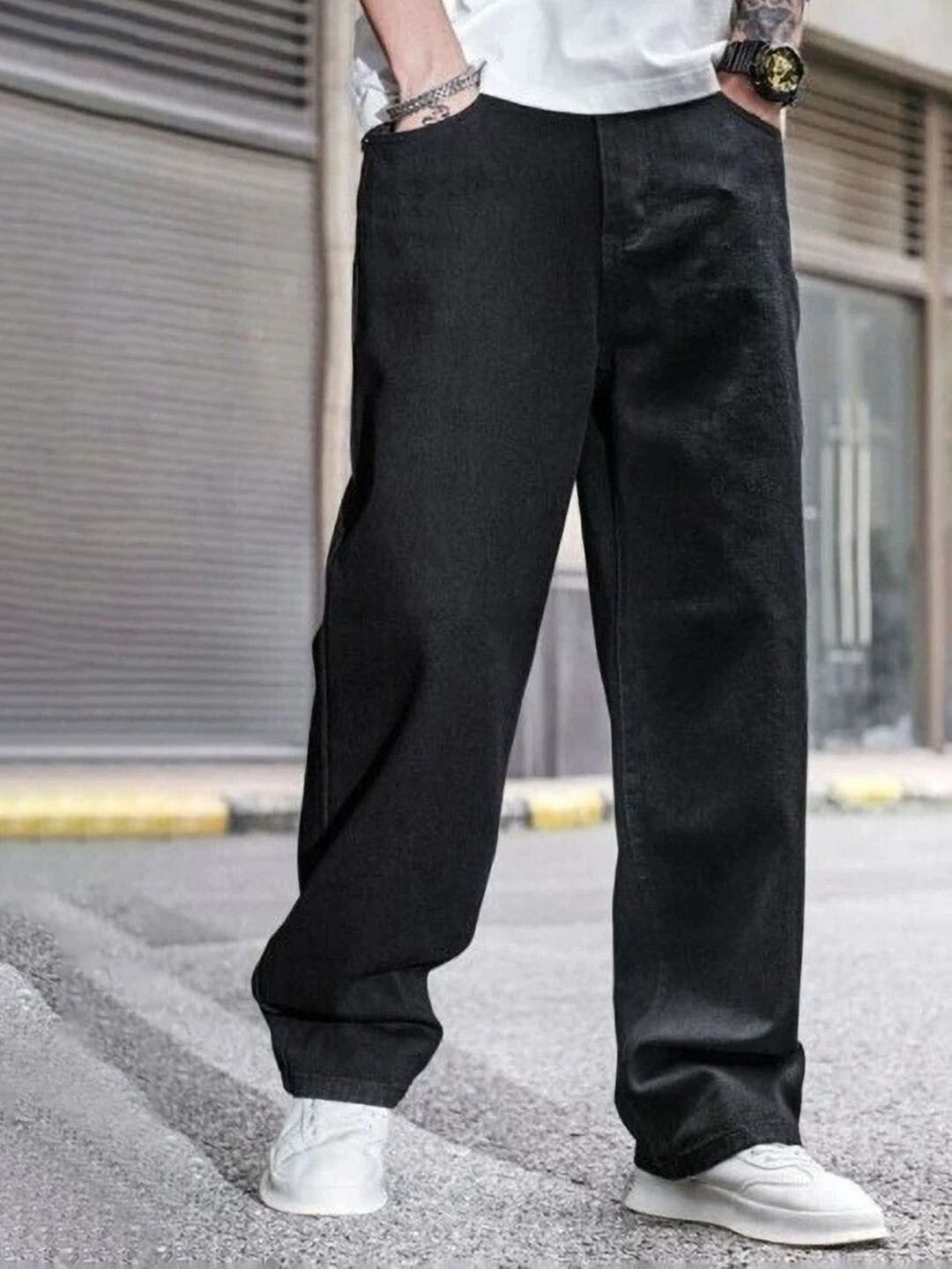 MAAHIT Men Mid-Rise Stretchable Jeans-image-25