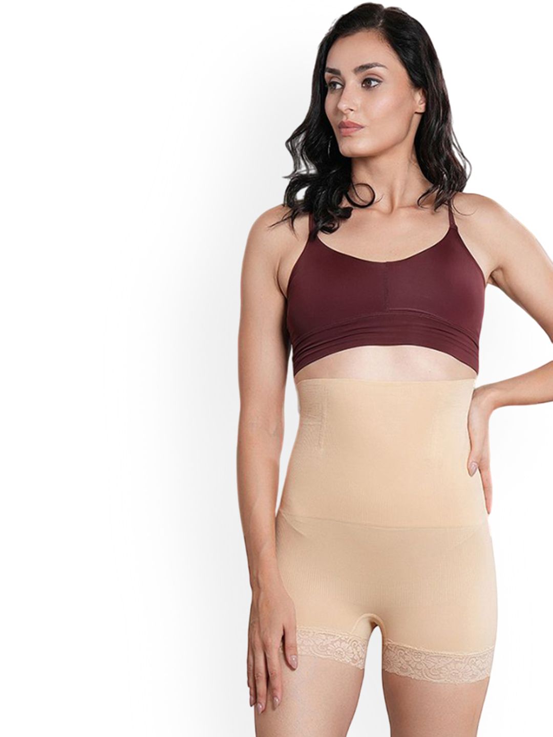 CrossKulture High-Rise Tummy & Thigh Shapewear-image-30