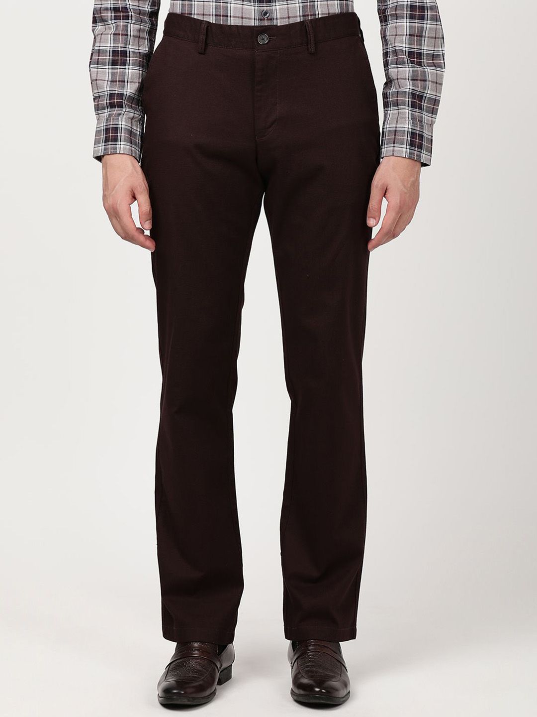 Indian Terrain Men Regular Fit Kansas Trousers-picture-35