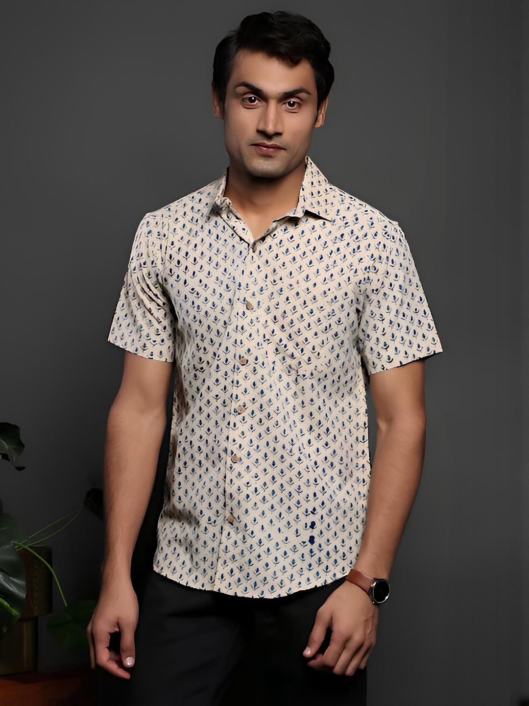 Alankrit Men Floral Printed Casual Shirt-picture-26