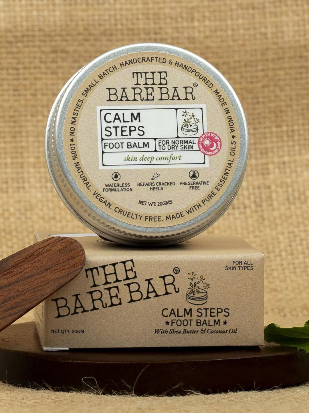 The Bare Bar Calm Steps Foot Balm With Shea Butter - 20 g-picture-43