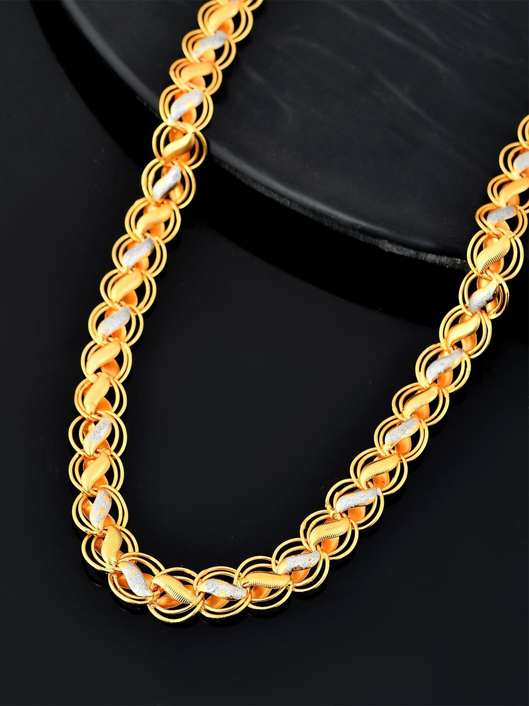 VOJ Men Brass Gold-Plated Chain-picture-10
