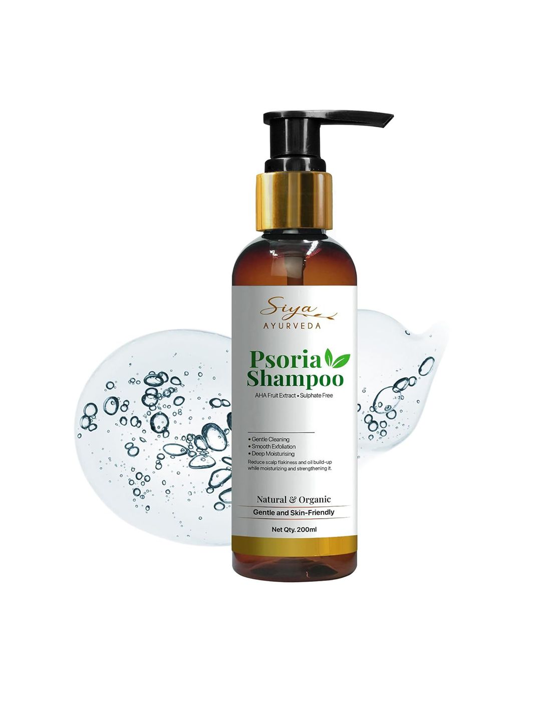 Siya Ayurveda Psoriasis Shampoo With AHA Fruit Extract - 200 ml-image-12