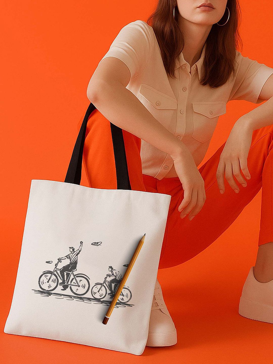 ARTBUG Printed Shopper Tote Bag-picture-12