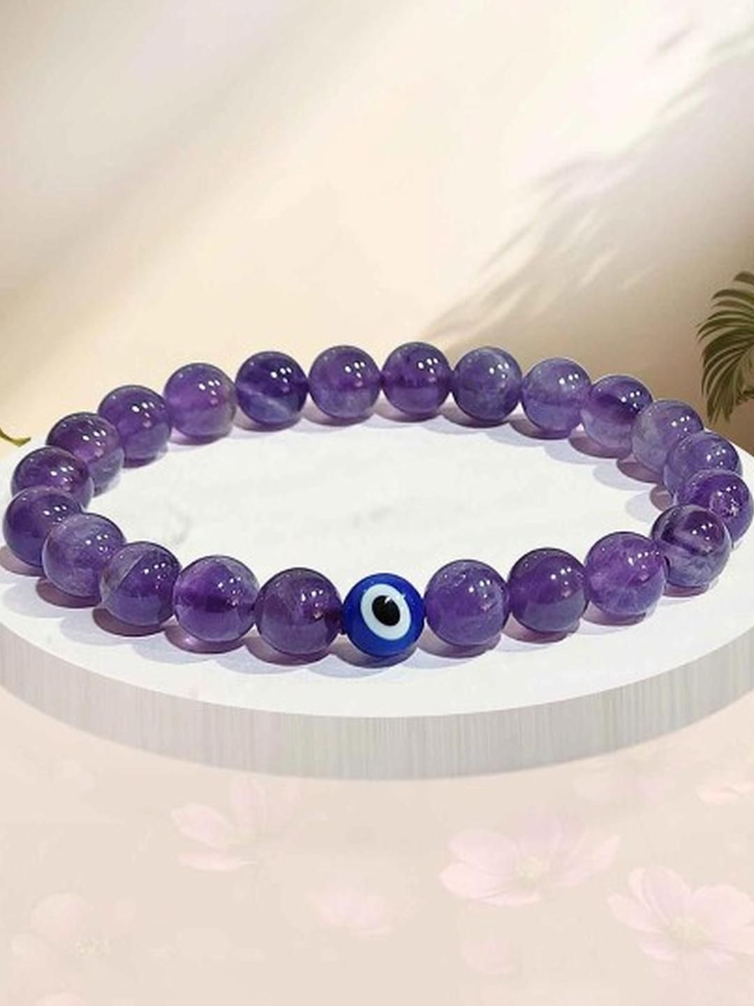 HEALINGGEMS Unisex Amethyst Bracelet-picture-35
