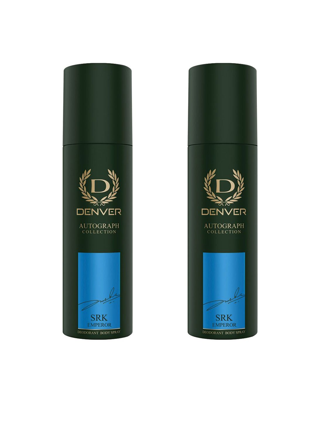 Denver Men Set of 2 SRK Emperor Autograph Collection Deodorants - 140 ml Each-picture-31