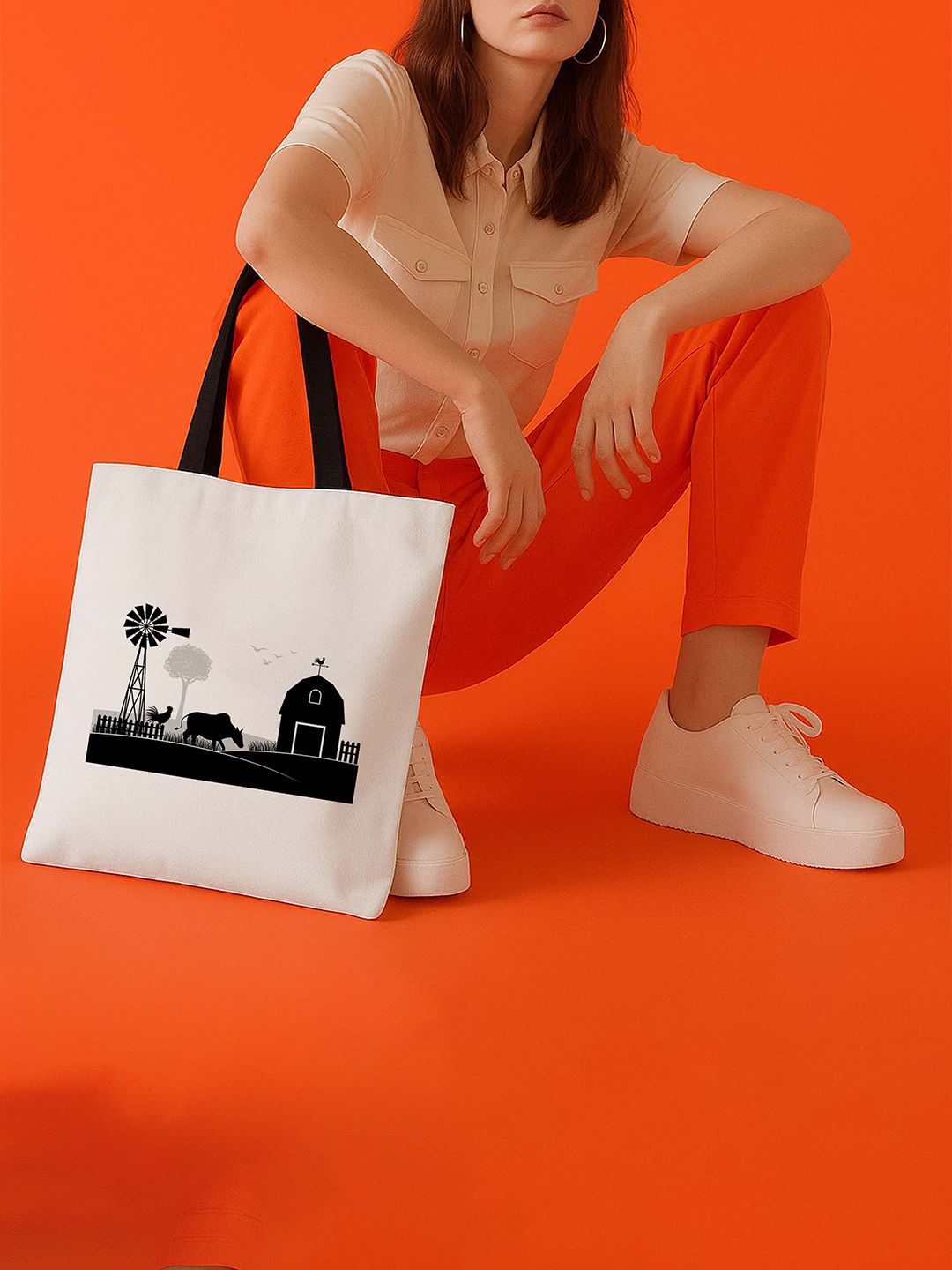 ARTBUG Printed Shopper Tote Bag-picture-29