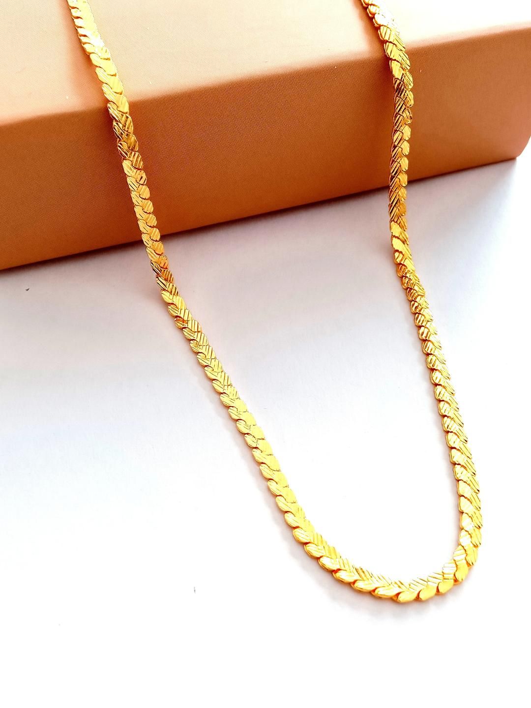Nawab Collection Unisex Gold Necklace and Chains-picture-14