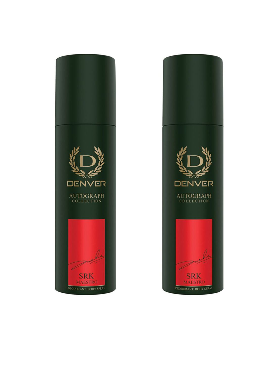 Denver Men Set Of 2 SRK Maestro Autograph Collection Deodorants - 140 ml Each-picture-34