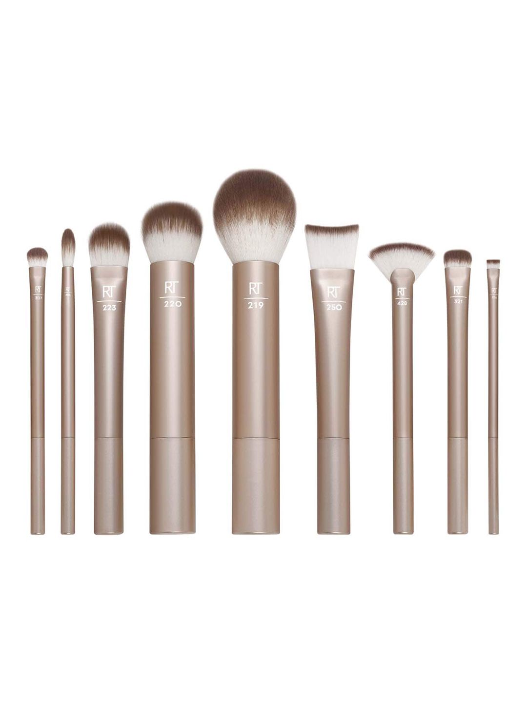 Real Techniques Pack of 9 Au Naturel Complete Brush Set-picture-48
