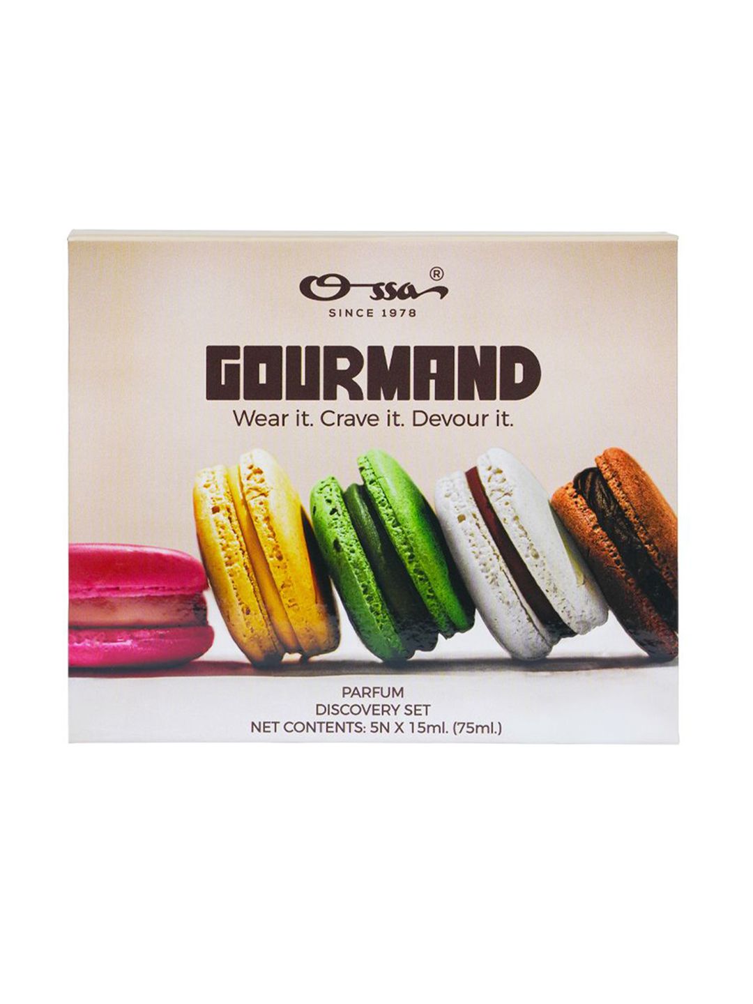 Ossa Set Of 5 Gourmand Discovery Long Lasting Eau De Parfum - 15 ml Each-picture-15