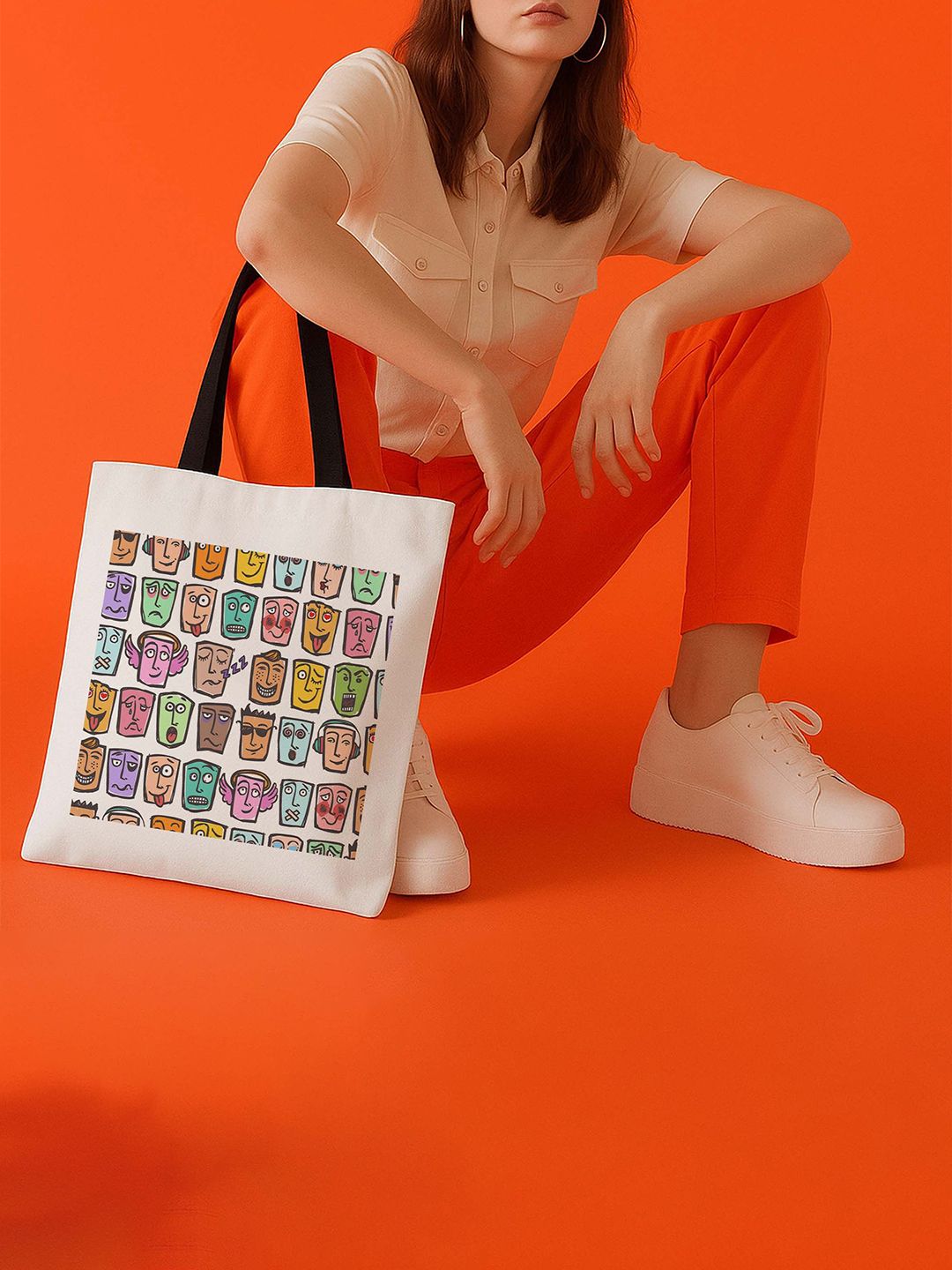 ARTBUG Printed Shopper Tote Bag-picture-32