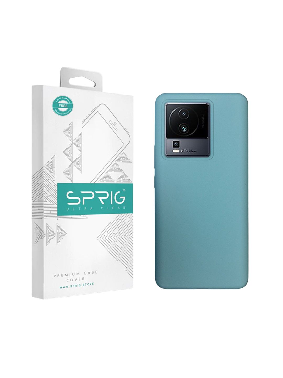 SPRIG iQOO NEO 7 PRO Liquid Silicone Back Cover-picture-12