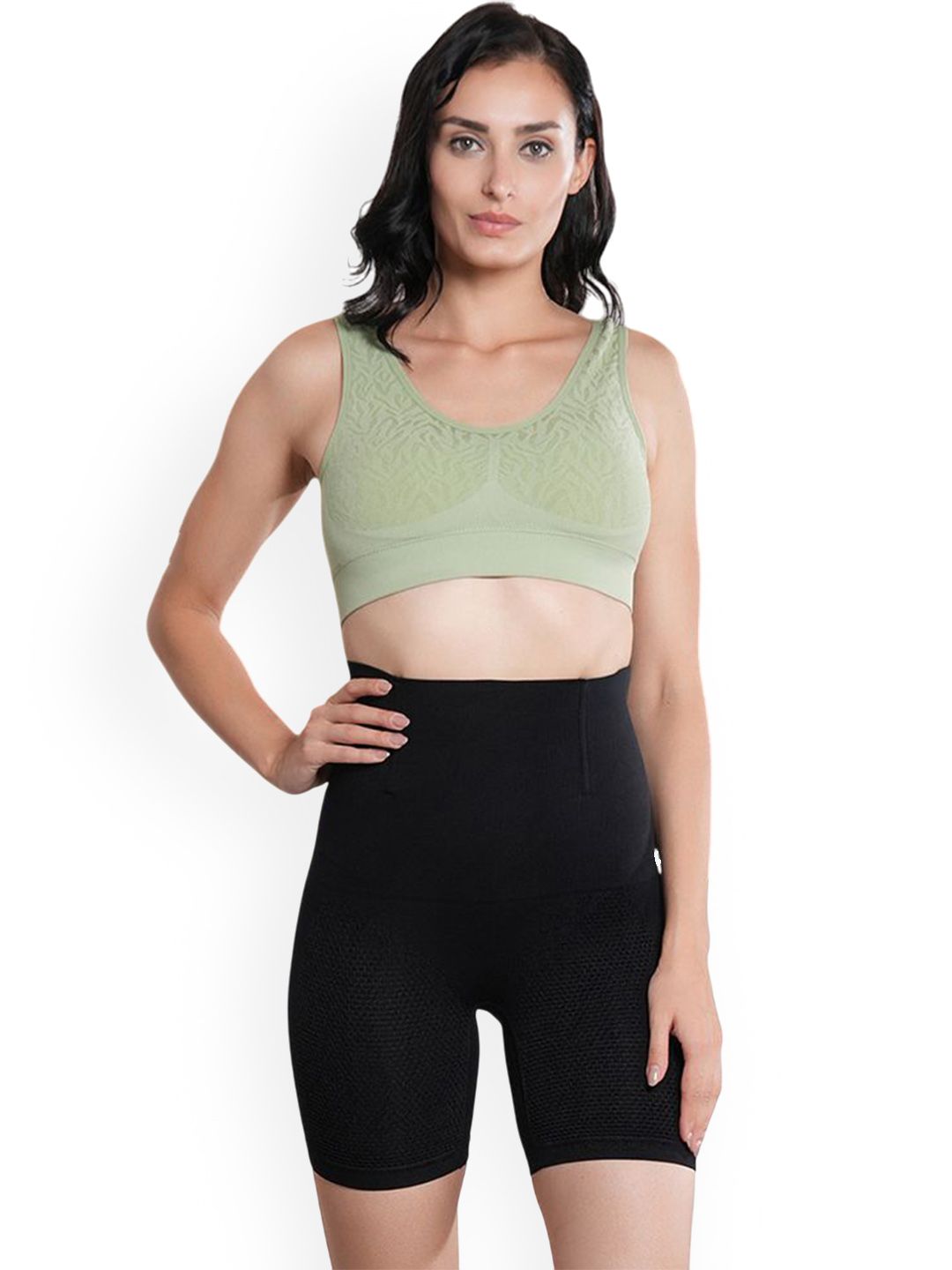 CrossKulture High-Rise Seamless Tummy & Thigh Shapewear-image-32