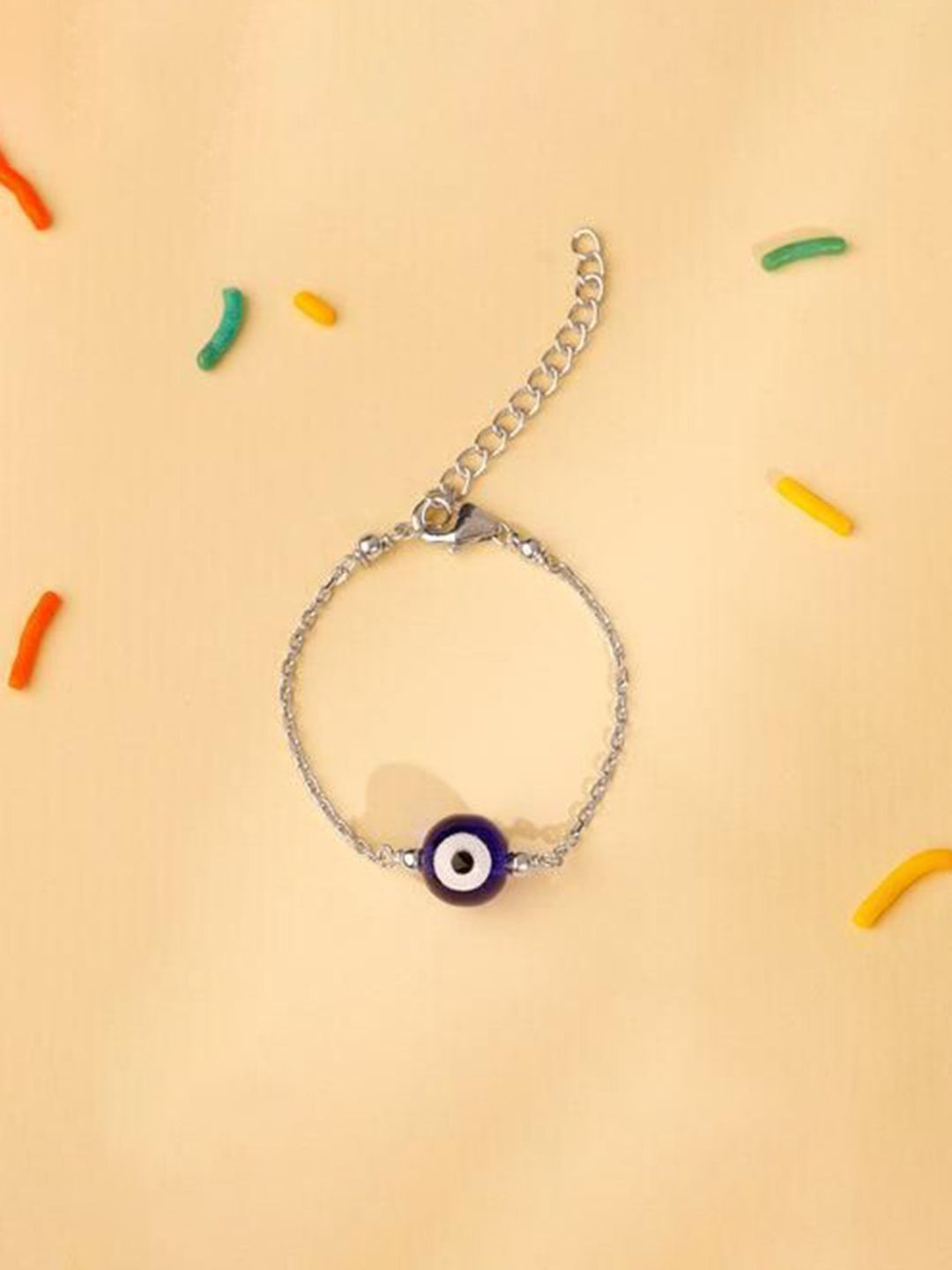 GIVA Rhodium-Plated Anklet-picture-21
