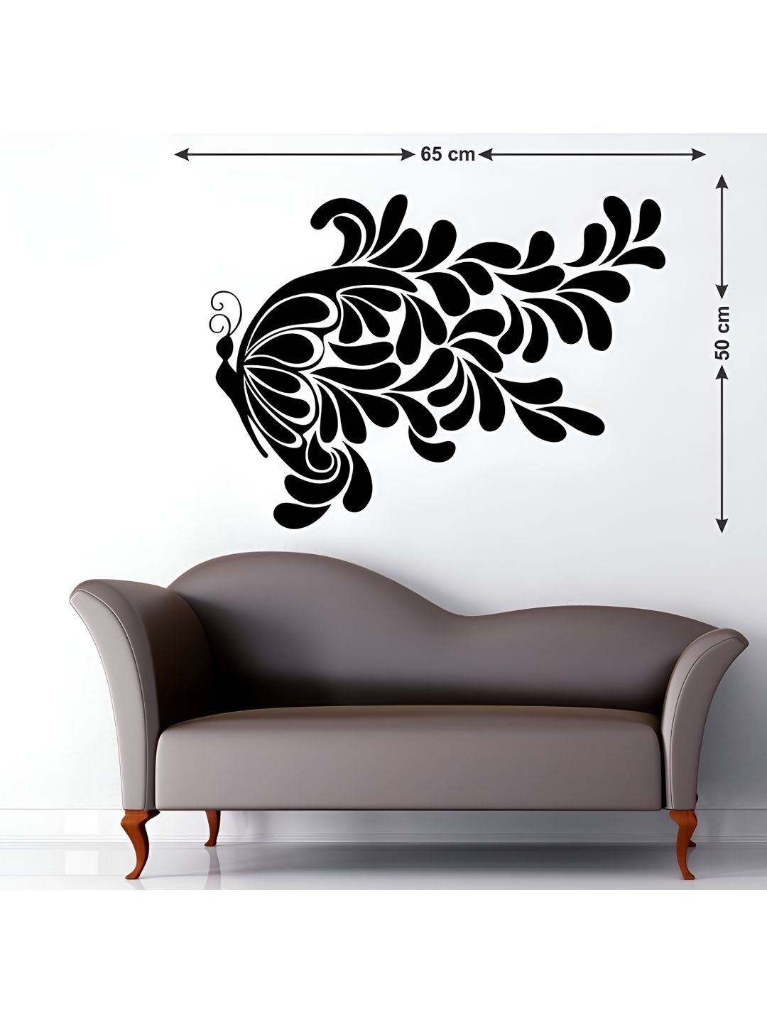 LANSTICK Black Printed Matte-Finished Splash-Proof Eco-Friendly Wallpaper-picture-13