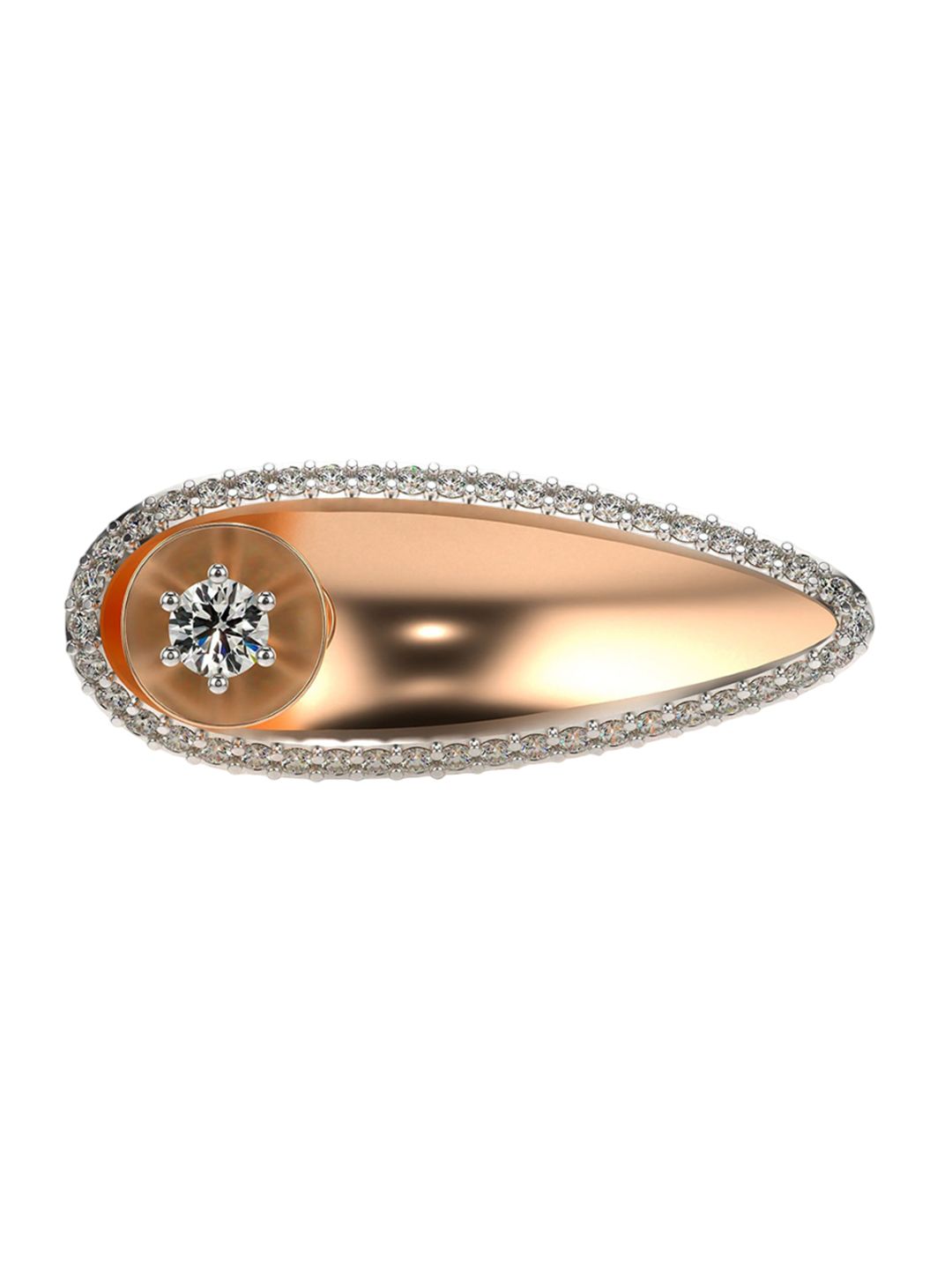 VALANOVA Women Rose Gold Ring Diamond-picture-26