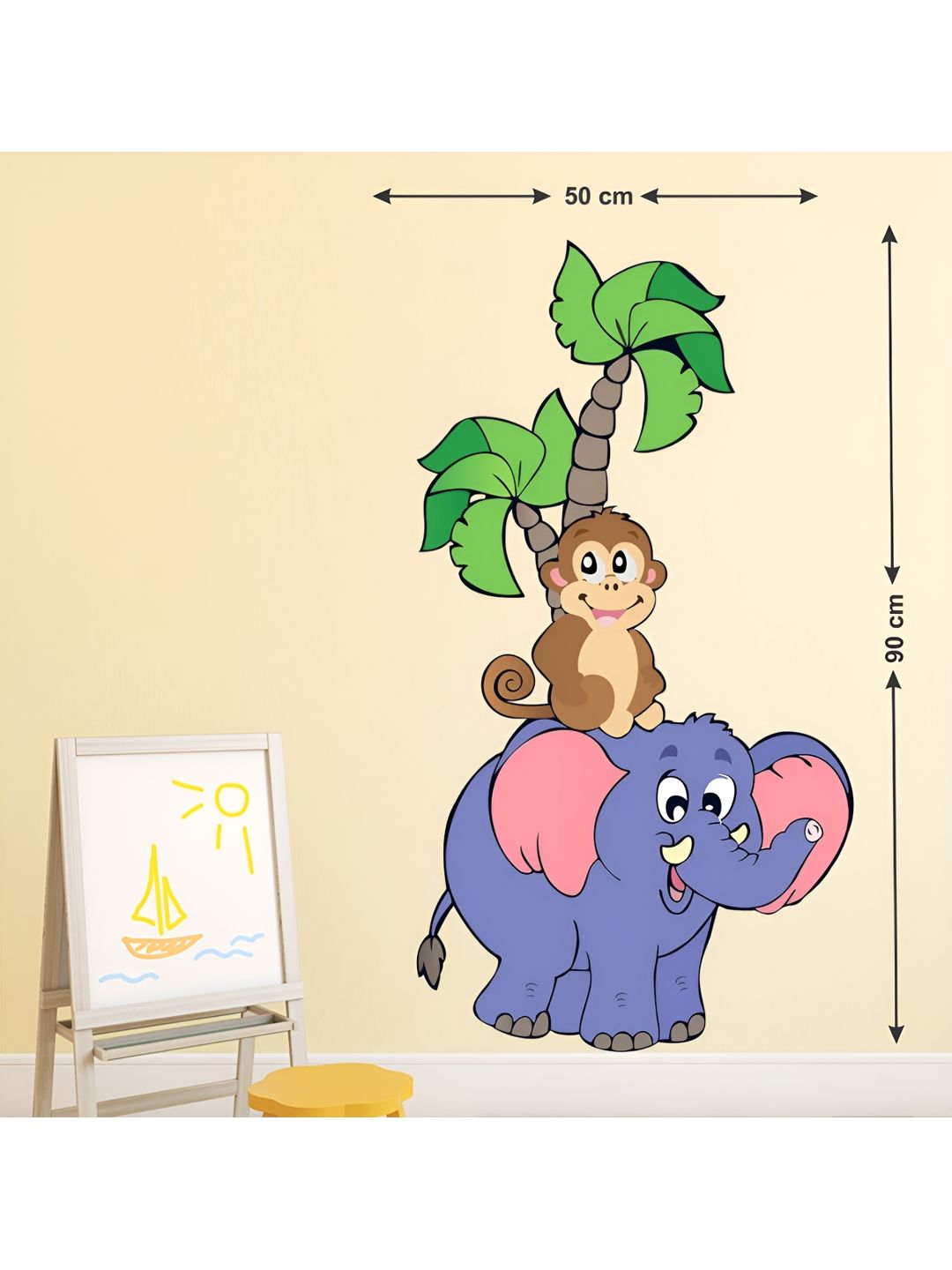 LANSTICK Green & Brown Printed Matte-Finished Splash-Proof Eco-Friendly Wallpaper-picture-39