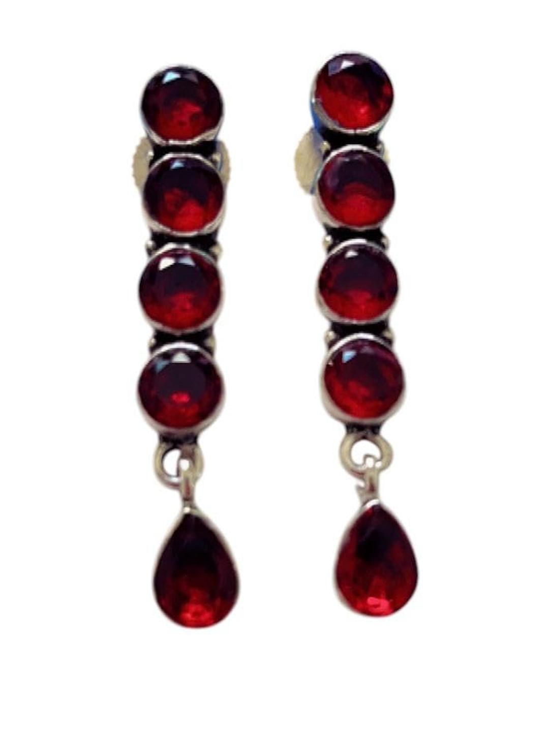 D Glamm Fashion-SPARKLING STYLE Women Drop Earrings-picture-10