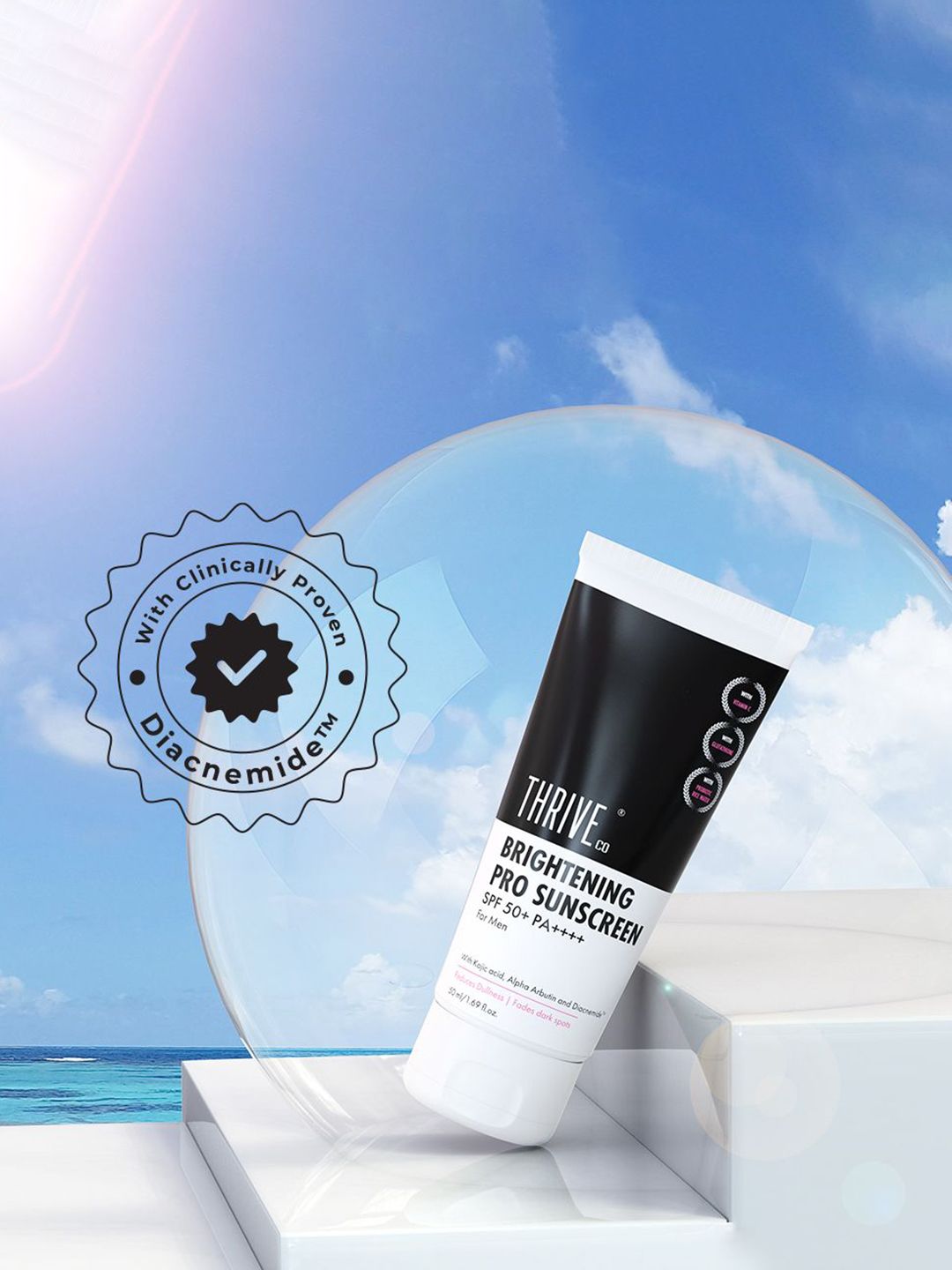 Thriveco Brightening Pro Sunscreen SPF 50 PA++++ - 50 ml-image-18