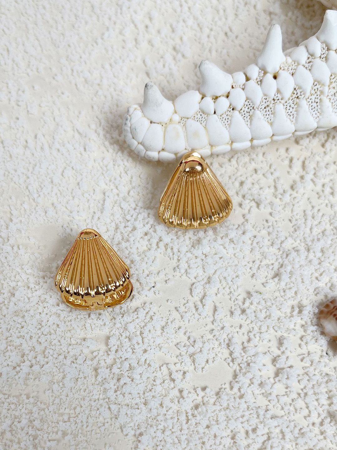 Accessorize Gold-Plated Circular Hoop Earrings-picture-17