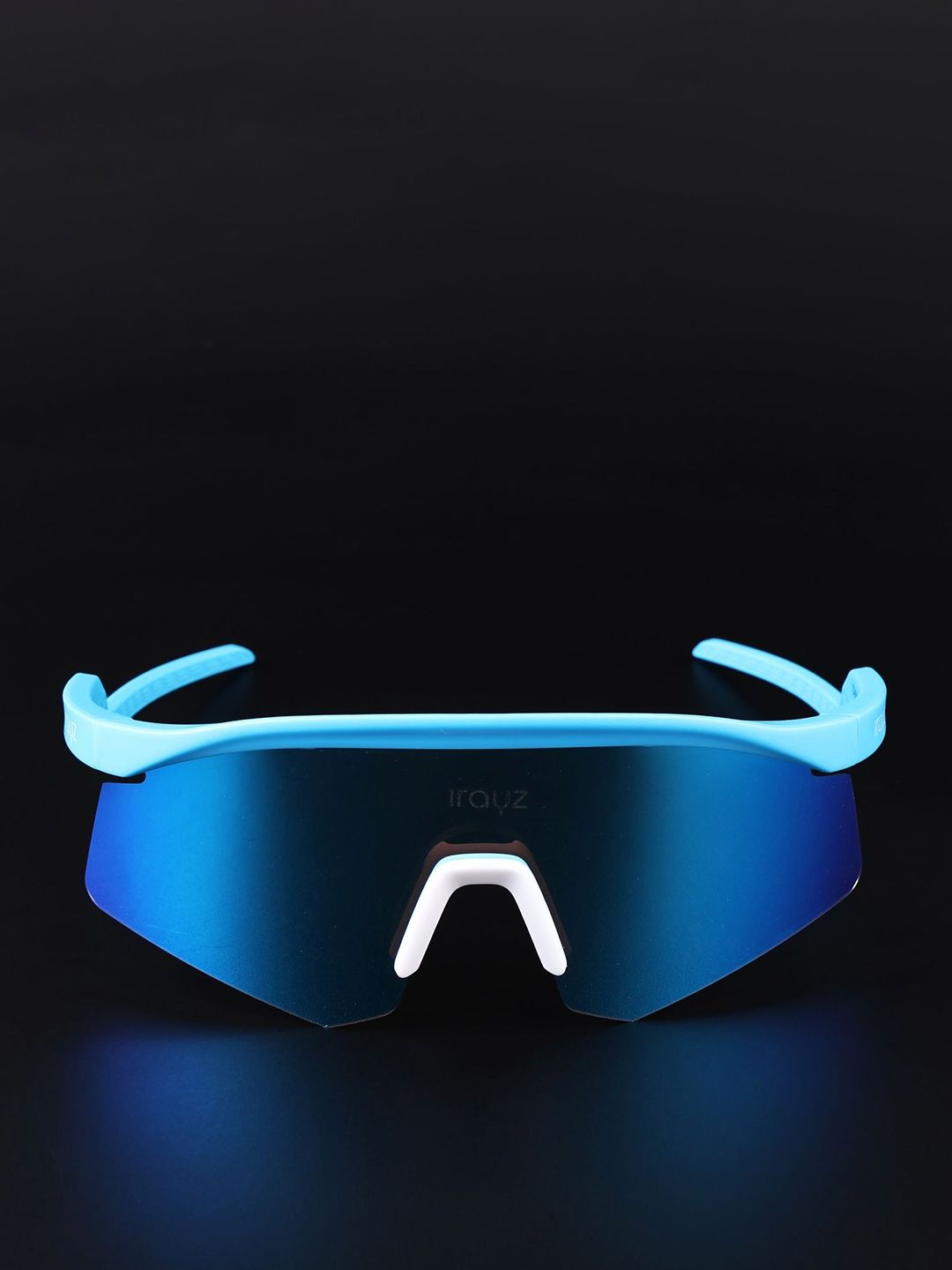 Irayz Men Blue Lens & Blue Sports Sunglasses with-image-49