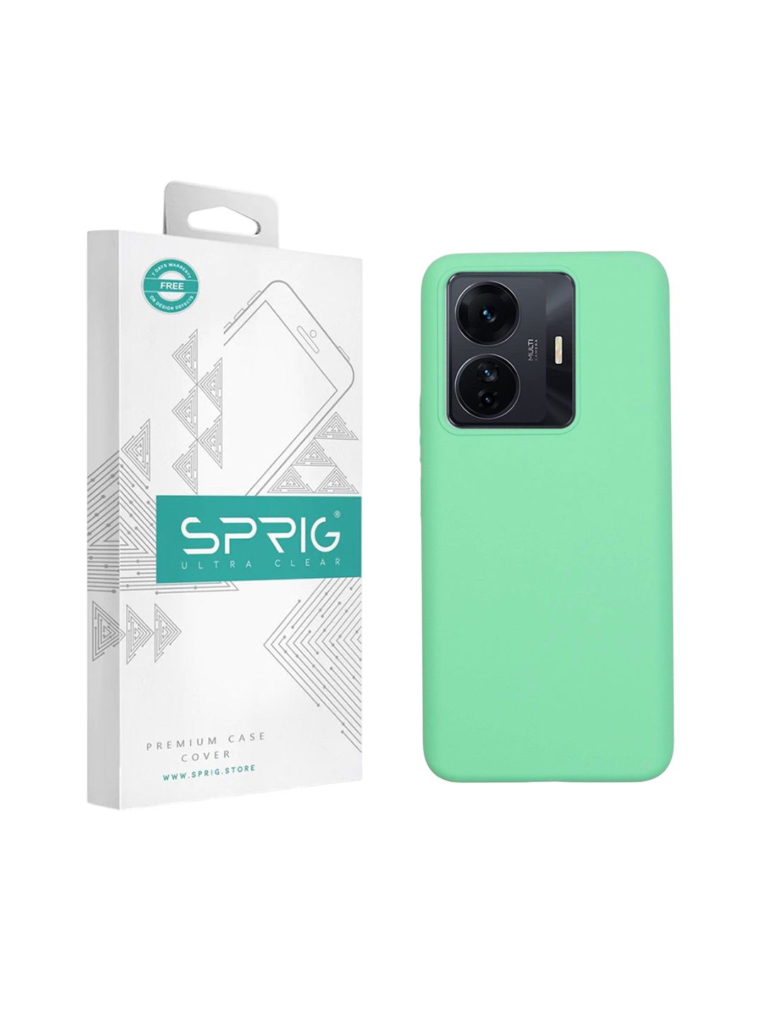 SPRIG Unisex Solid IQOO Z6 Pro 5G Impact Resistant Back Case-picture-12