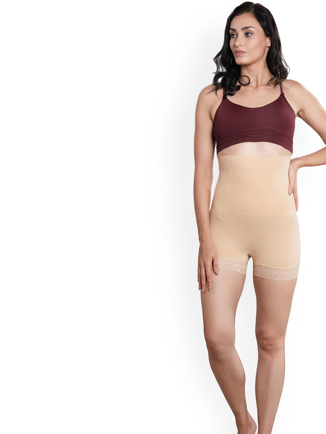 CrossKulture High-Rise Tummy & Thigh Shapewear-image-31