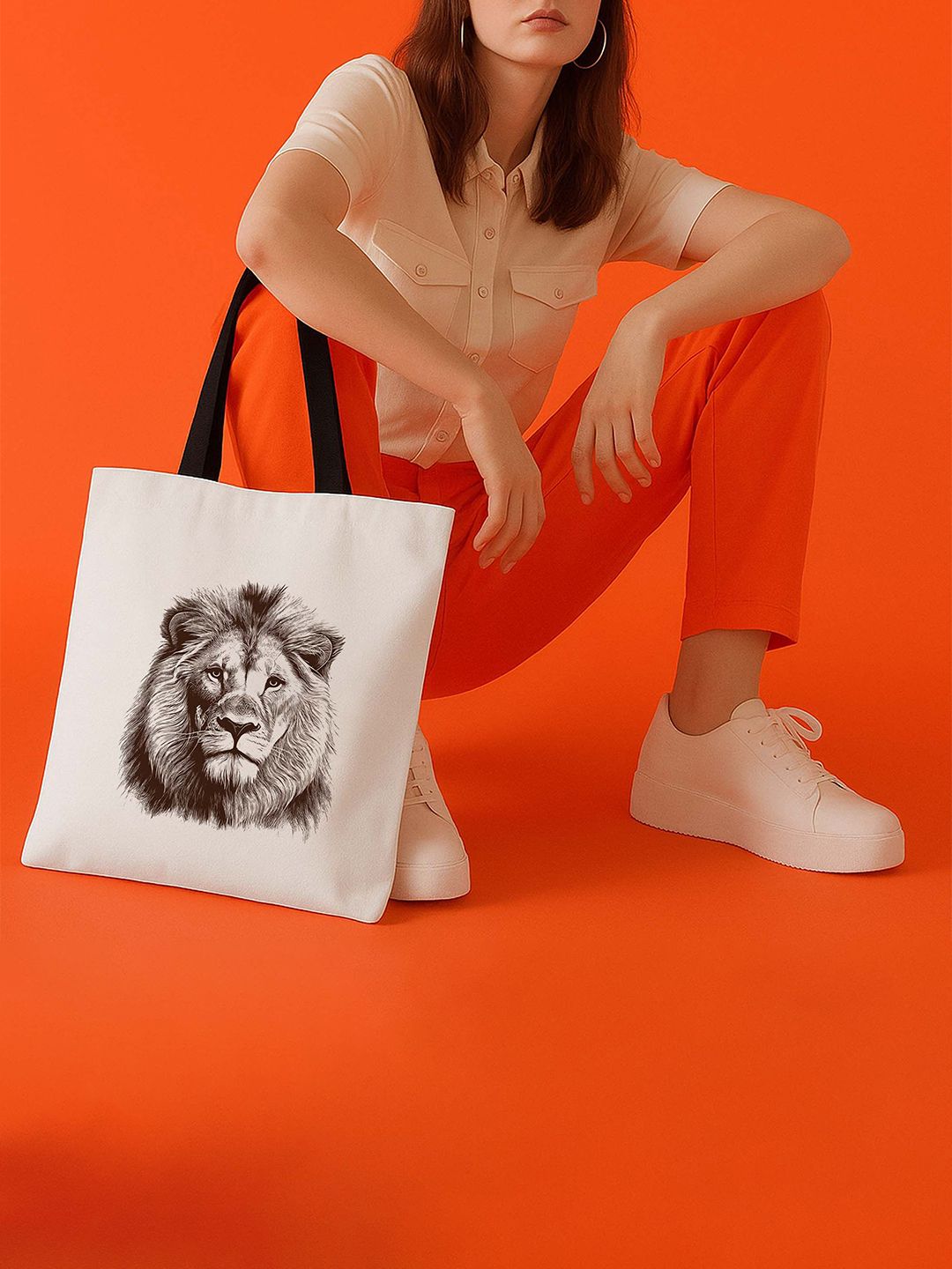 ARTBUG Printed Shopper Tote Bag-picture-18