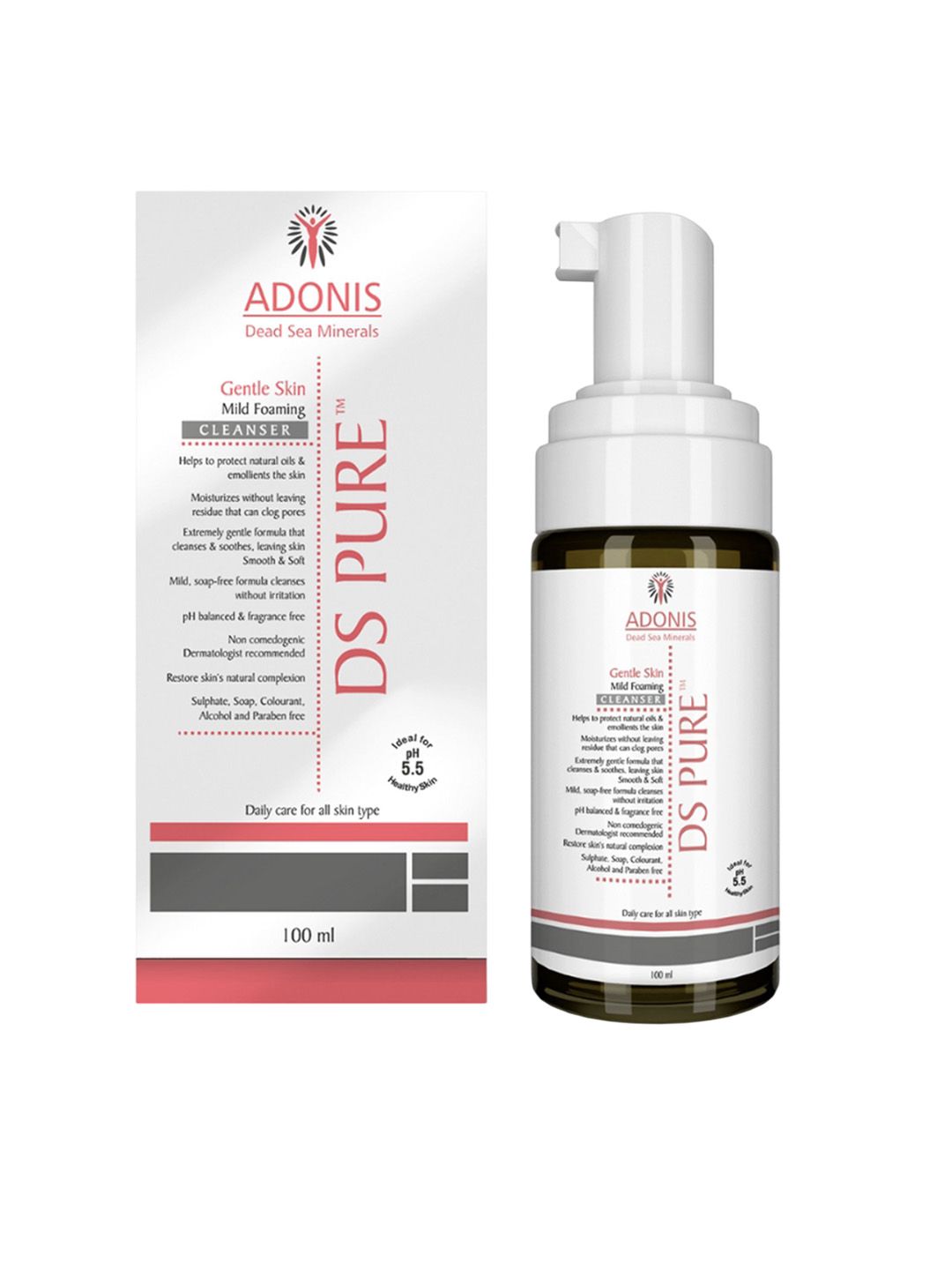 Adonis DS Pure Mild Foaming Cleanser - 100 ml