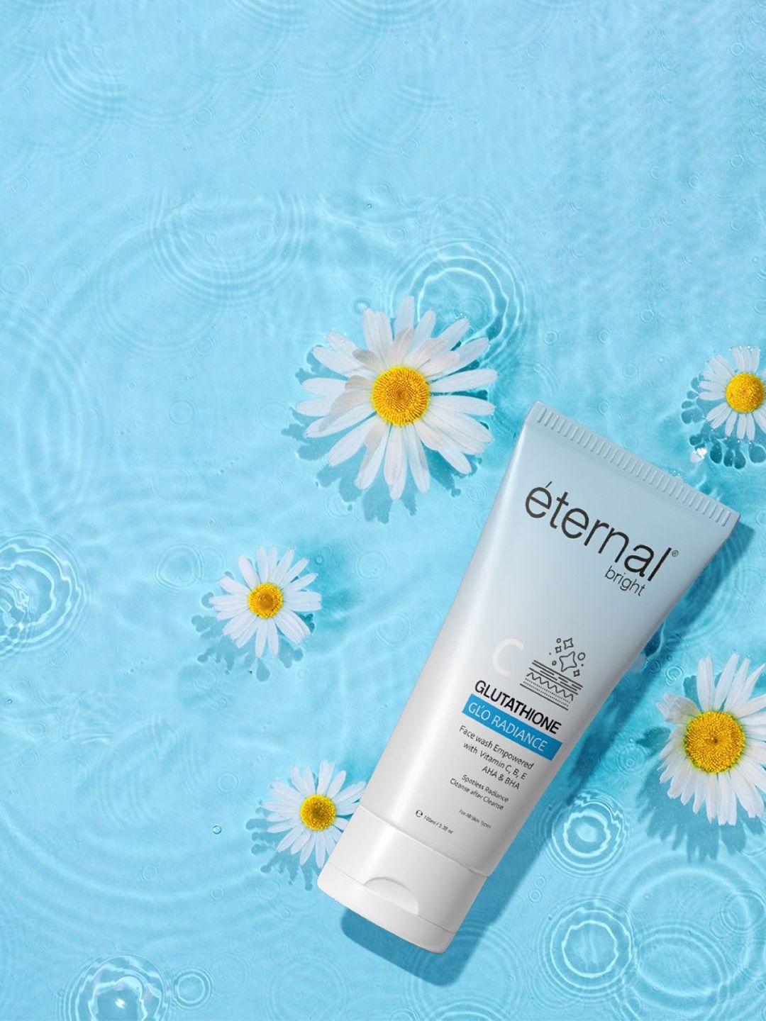 eternal bright Glutathione Skin Brightening Deep Cleansing Face Wash - 100 ml