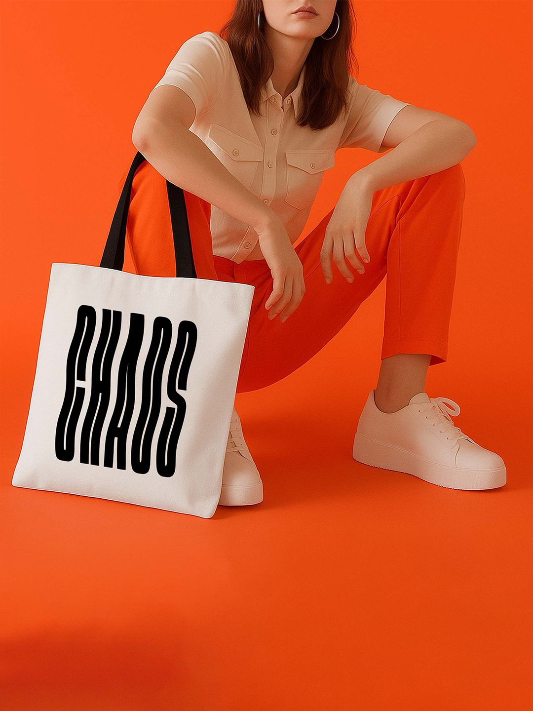 ARTBUG Printed Shopper Tote Bag-picture-25