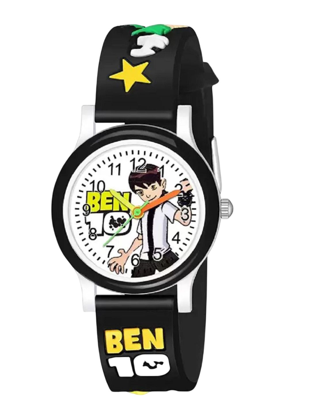 SELLORIA Unisex Printed Straps Analogue Watch Black_Bntn-picture-25