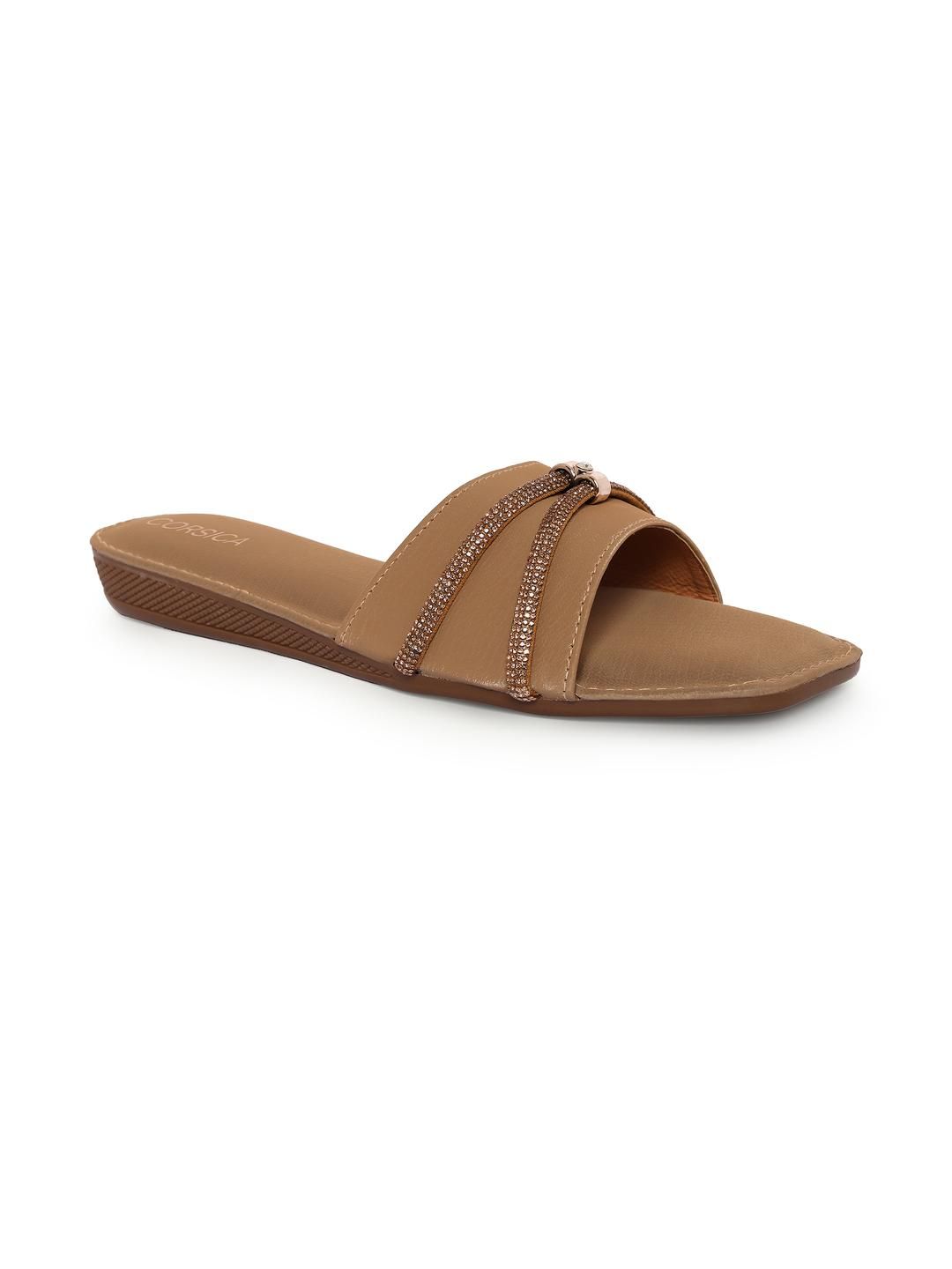 CORSICA Women Embellished Open Toe Flats-picture-21